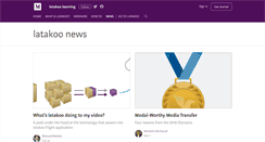 Desktop Screenshot of news.latakoo.com